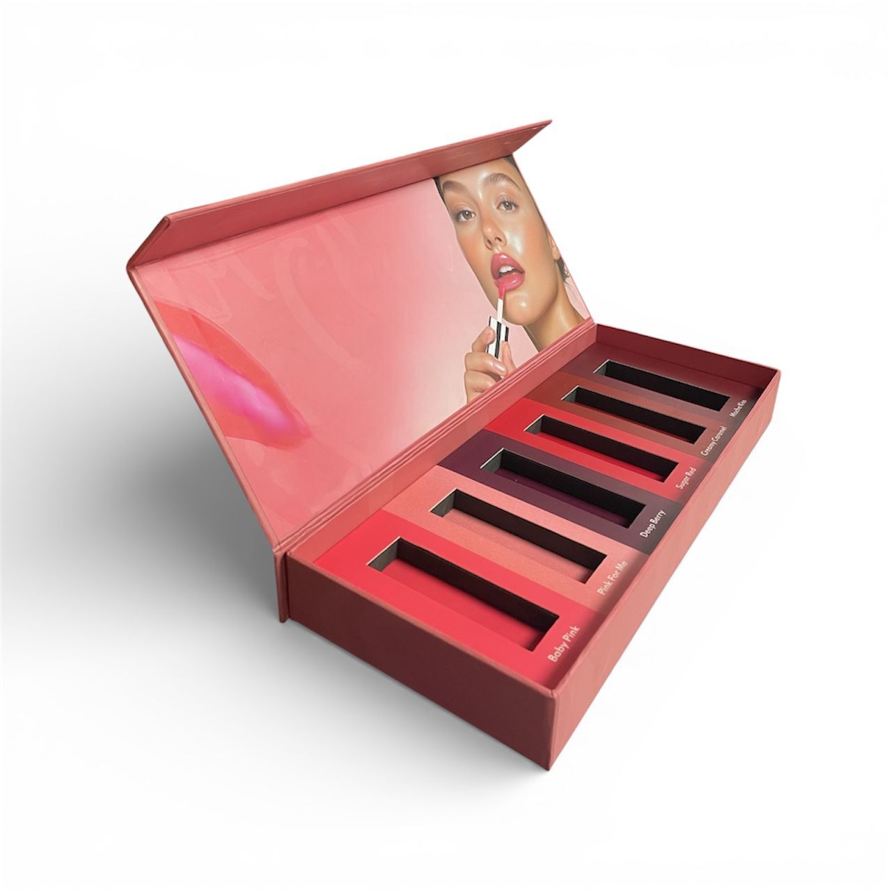 Mukavva Taslamalı Mıknatıslı Kutu