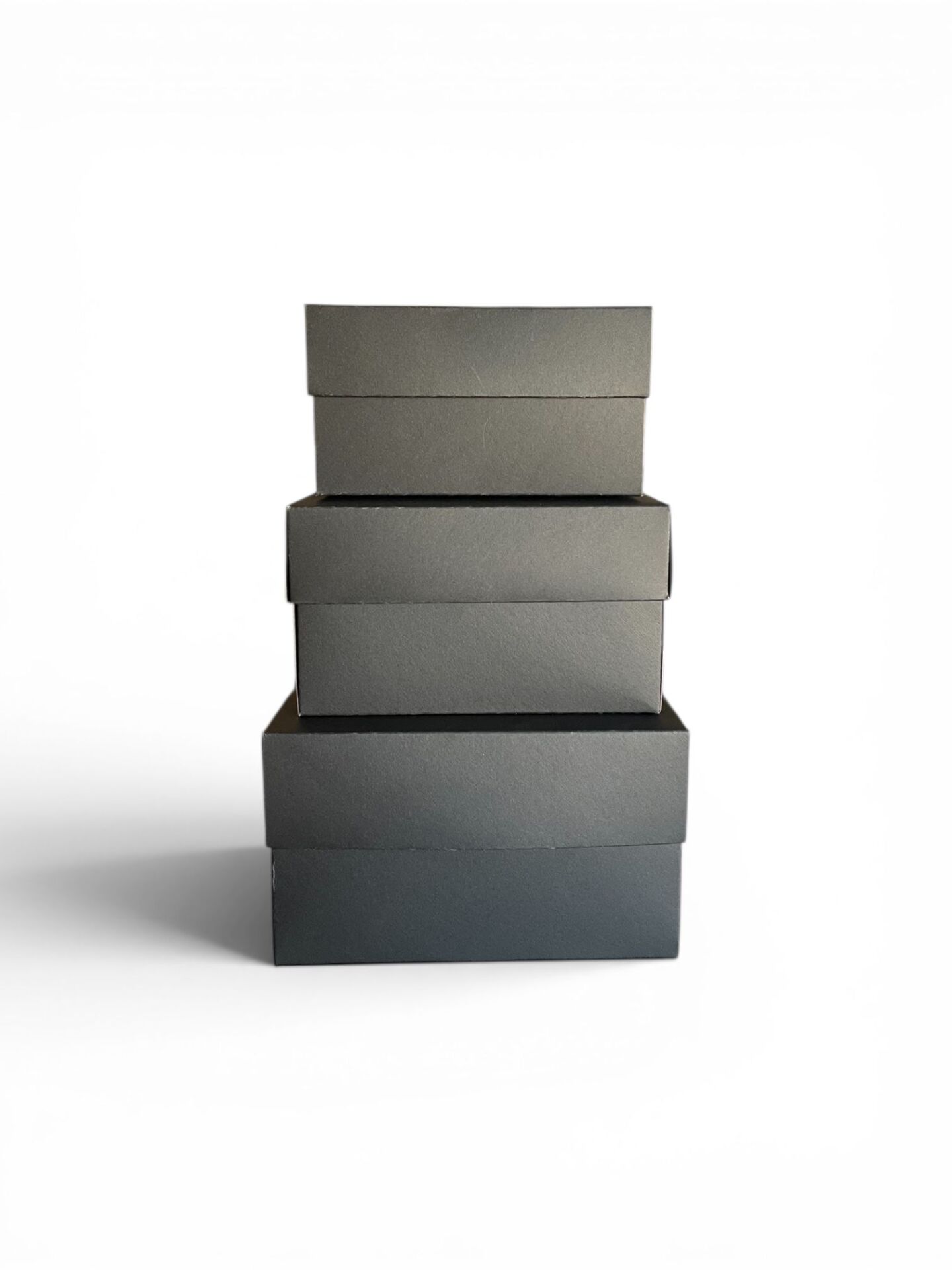 3’lü Set - Kapaklı Bristol Çok Amaçlı Kutu (Büyük-Orta-Küçük)