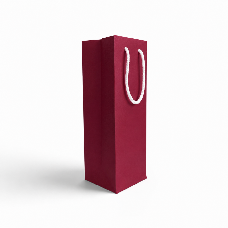 Karton Çanta - 11 x 35 x 11 cm BORDO