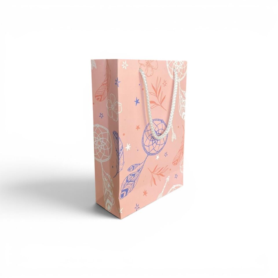 Optik Boy Karton Çanta - 16,5 x 25 x 7 cm