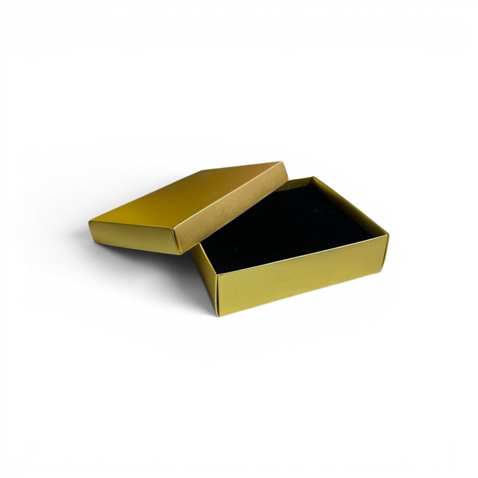 Süngerli Panset Takı Kutusu - 10,5x13x3,5 cm