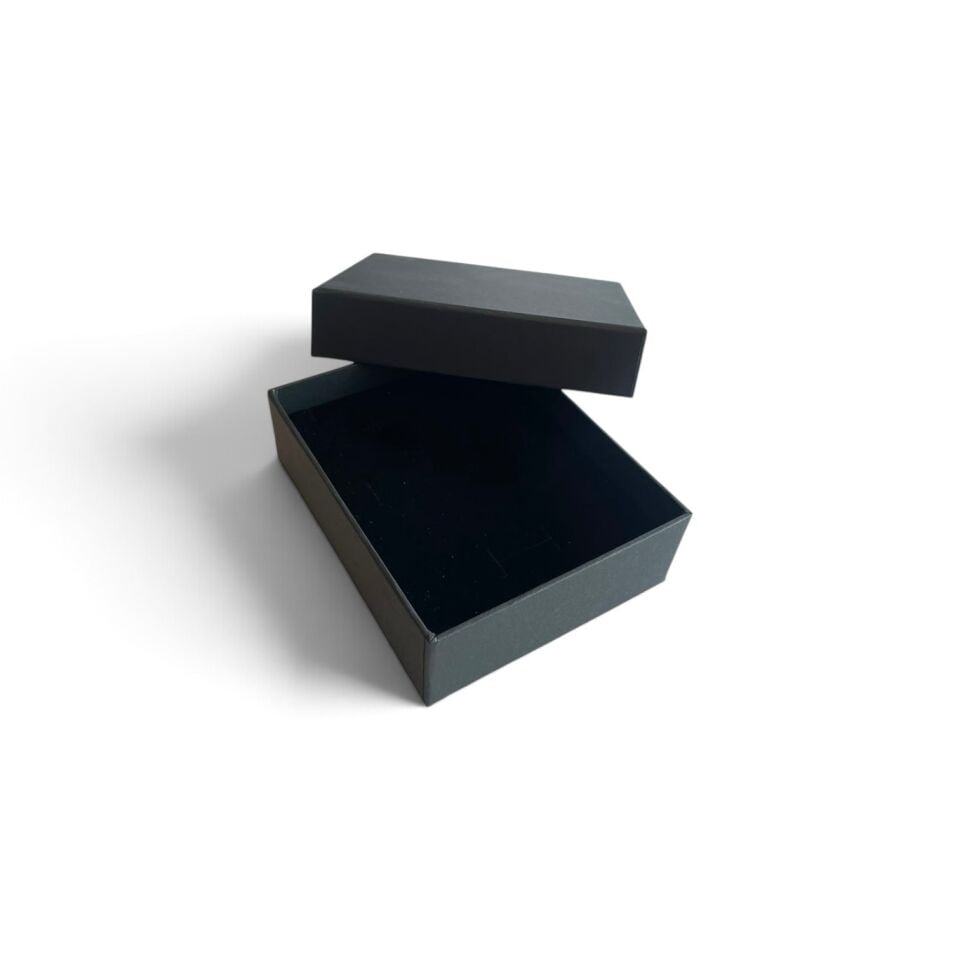 Süngerli Panset Takı Kutusu - 10,5x13x3,5 cm