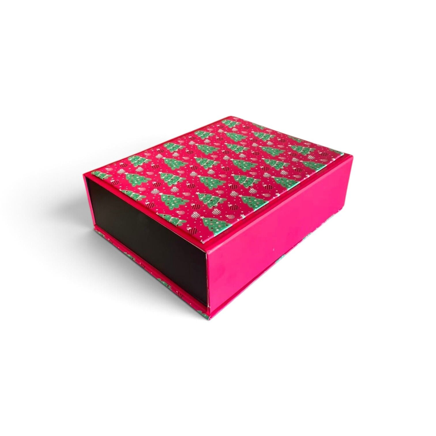 3D Yılbaşı Figürlü Hareketli Kutu - 25 x 20 x 7 cm