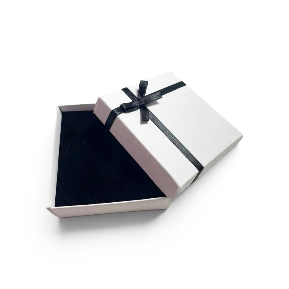 Kurdaleli Bilezik Takı Kutusu - 9,3 x 9,3 x 3,5 cm - 12li