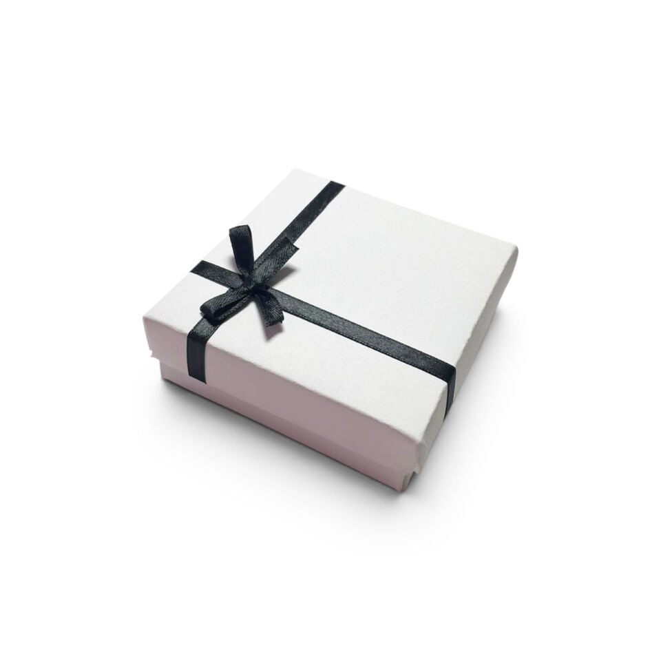 Kurdaleli Bilezik Takı Kutusu - 9,3 x 9,3 x 3,5 cm - 12li